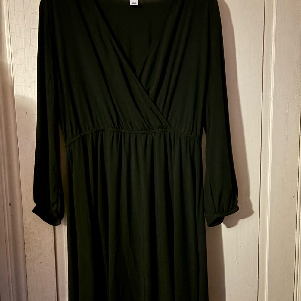 Black Wrap Dress